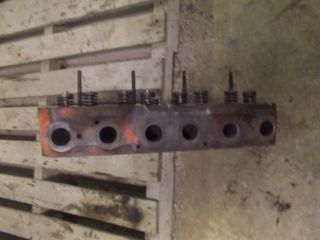 Allis Chalmers WD45 Tractor AC engine motor gas cylinder head Late WD & valves 7