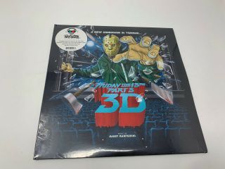 Friday The 13th Part 3 Vinyl Soundtrack Waxwork 3 - D Lp B1