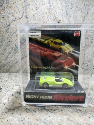 Hot Wheels Sizzlers Custom Acrylic Case For Night Ridin Cars Case Only