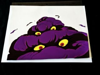 The Real Ghostbusters 1989 Production Purple Blog Ghost Cel Dic