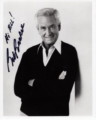 Bob Barker Hand Signed 8x10 Photo The Price Is Right Signed To Bill