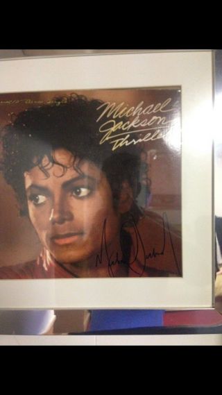 Michael Jackson - Signed Thriller Special Edition,  Vinyl Lp