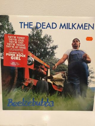 The Dead Milkmen Beelzebubba Vinyl Lp Enigma Records 7 73351 - 1 1988