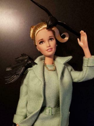 Tippi Hedren Black Label Mattel Barbie Doll The Birds Alfred Hitchcock