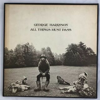 George Harrison All Things Must Pass 3 - Lp Box Set Stch - 639 (vg, )
