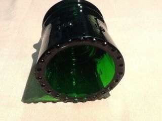 Vintage " Mclaughlin No 16 " 7 - Up Green Glass Insulator/beautiful