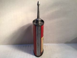 Vintage Esso Light Oil Can handy oiler Lead Top 3 oz Rare tin Carter Mobil Shell 5