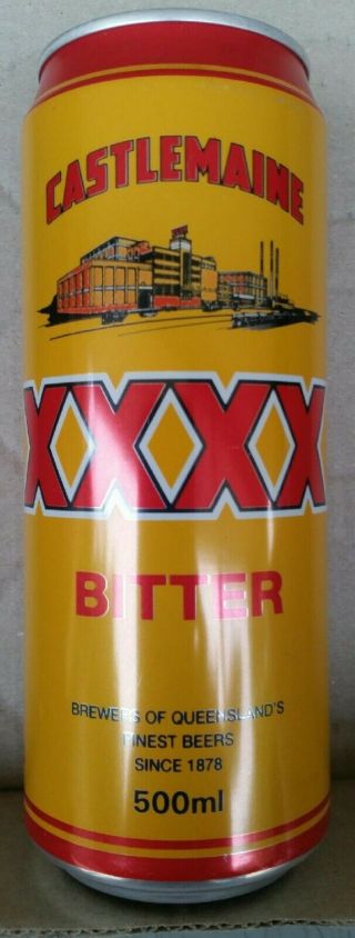 Ultra Rare Never Released 500ml Alm Xxxx Beer Can