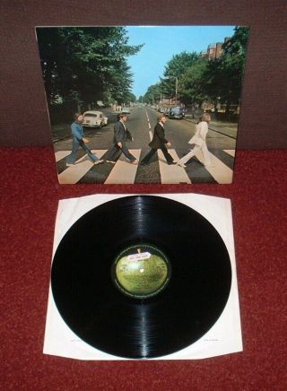 Beatles Abbey Road Lp 1969 Apple 1st Press Factory Sample