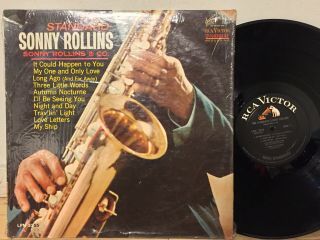 Sonny Rollins Standard Vg,  Rca Mono Dg In Shrink Jim Hall Herbie Hancock