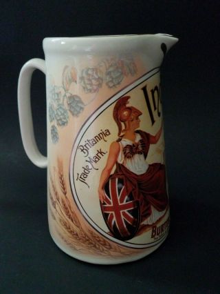 Rare Ind Coope England Beer Ales Stouts Burton on Trent Bar Pub Pitcher Stein 2