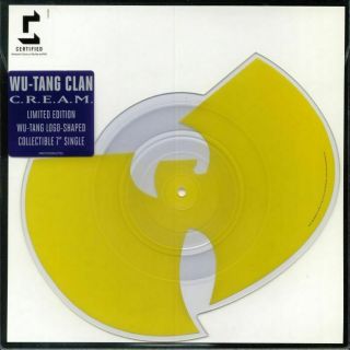 Wu Tang Clan - Cream - Vinyl (limited Custom Shaped 7 " Picture Disc)