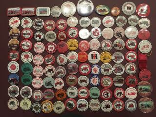 104 Ih International Harvester Farmall Antique Tractor&steam Engine Show Buttons