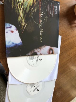 Marilyn Manson Jesus Christ Superstar Europe Pressing White Vinyl