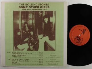 Rolling Stones Some Other Girls Trade Mark Of Quality Lp Vg,  /vg,