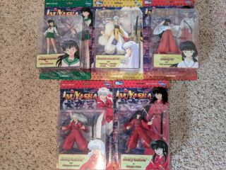 Set Of 5 Inuyasha Action Figures Still