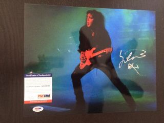 Guitarist Yngwie Malmsteen Hand Signed 11x14 Photo Stratocaster Proof Psa Dna
