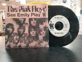 Pink Floyd See Emily Play / Scarecrow Tower 356 Promo Pic Sleeve Vg/vg,  1980s Re