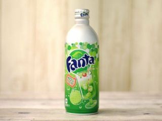 Coca - Cola Fanta Melon Soda 500ml X 1 Aluminum Bottle Limited Edition From Japan