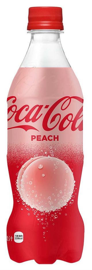 Coca - Cola Fanta Peach Pet 500ml X 1 Bottle Soda Pop Coke From Japan