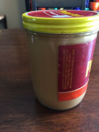 Vintage Peter Pan Peanut Butter Jar 28 Oz 5
