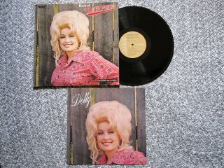 Best Of Dolly Parton 1975 Stereo Near Vinyl Rca Victor Lp With Poster