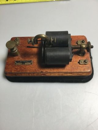 J.  H.  Bunnell & Co Type 2 - 3 150 Ohm Telegraph System Relay