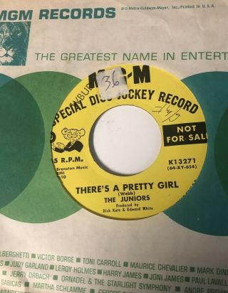 The Juniors 45 Mgm Lbl.  W/ Mick Taylor Promo Rolling Stones