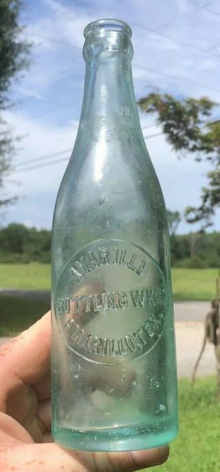Early Circle Slug Amarillo Texas Bottling Bottle Rare Tex