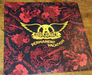 Aerosmith - Permanent Vacation Lp Vinyl Record Album