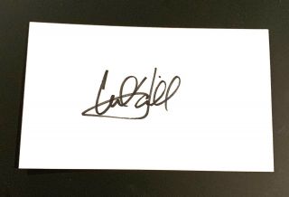 Mark Hamill Star Wars Actor Signed Autograph 3x5 Index Card Luke Skywalker