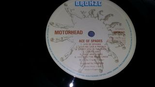 MOTORHEAD ace of spades 1980 - UK FIRST PRESS,  TOUR PROGRAMME 1980 - 4