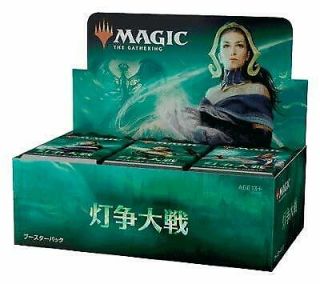 . Mtg Magic The Gathering War Of The Spark Japanese Booster Box 36packs