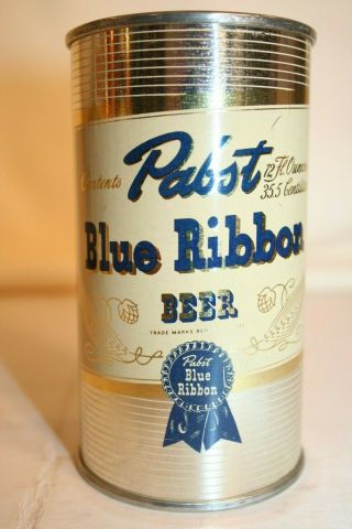 Pabst Blue Ribbon Beer 12 Oz Flat Top - Pabst Brewing Co. ,  Milwaukee,  Wi.