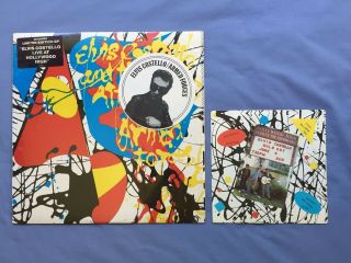 Elvis Costello Armed Forces Lp 1979 1st Issue In Shrink - Wrap W/ 7 " And Sticker