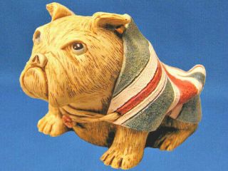 Churchill The Bulldog By David Winter For 25 Anniversary Of Dw Cottages