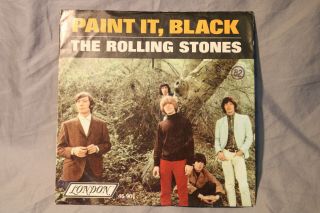 Rolling Stones - London 901 - Paint It Black / - 45 Rpm W/ Pic Sleeve