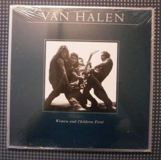 Rare Van Halen Women And Children First Orig.  1980 12 " Vinyl Record Lp
