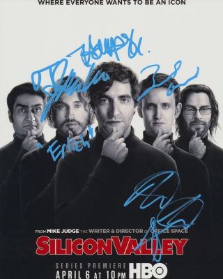 Silicon Valley Cast Signed 8x10 Photo