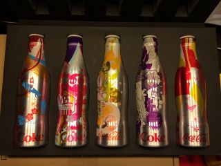 Belgium Coca - Cola M5 Aluminium Bottles Set