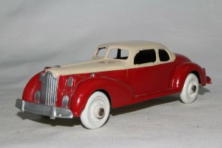 Hubley 1940 Packard Coupe,  Tin Litho Chassis,  Restored