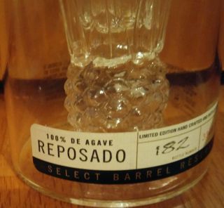 Leyenda Del Milagro Tequila Reposado Agave Cactus Bottle Empty 2