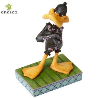 Looney Tunes by Jim Shore Daffy Duck Disdainful Duck Statue 3