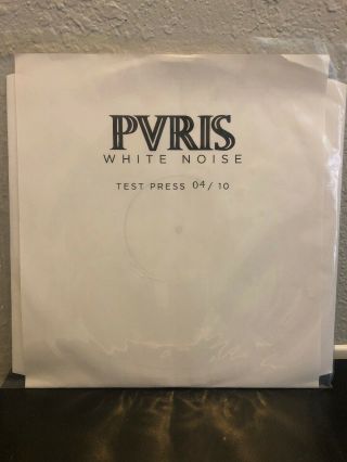Pvris - White Noise (vinyl Test Press) 04/10 Very Rare