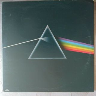 Pink Floyd Dark Side Of The Moon Solid Triangle 1973 Vinyl Shvl 804