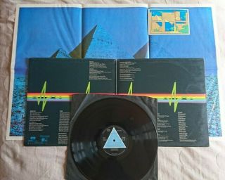 Pink Floyd Dark side of the moon solid triangle 1973 Vinyl SHVL 804 5