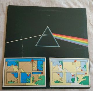 Pink Floyd Dark side of the moon solid triangle 1973 Vinyl SHVL 804 6
