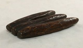 ANTIQUE ADVERTISING CAST IRON CIGAR GROUP FIGURAL PAPERWEIGHT SINGLE MOLD 3
