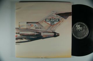 Beastie Boys Licensed To Ill Rap Lp Def Jam Fl Al40238 Etched Masterdisk