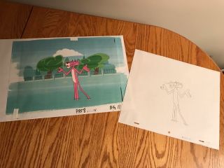 The Pink Panther And Pals Animation Cel,  Sketch Arms Up U6